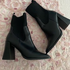 Black booties